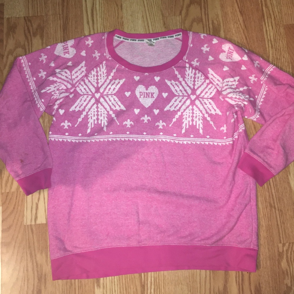 Women’s large vs Victoria Secret pink Top sweater